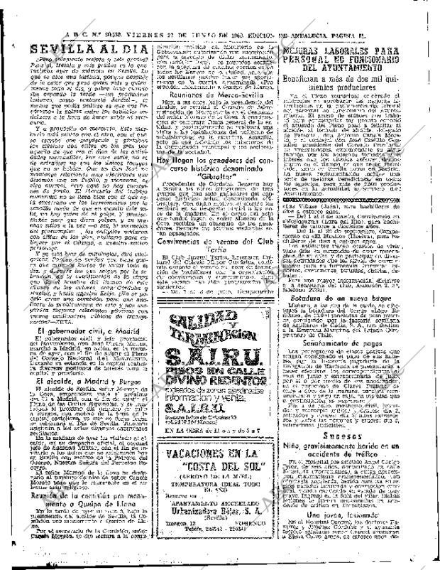 ABC SEVILLA 27-06-1969 página 91