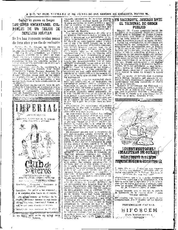 ABC SEVILLA 27-06-1969 página 96