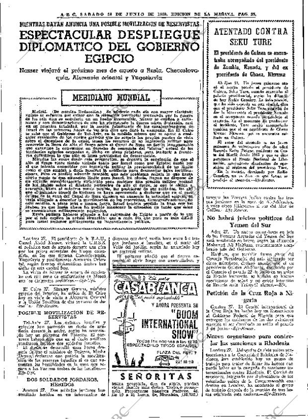 ABC MADRID 28-06-1969 página 35