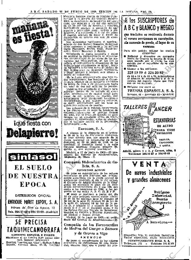 ABC MADRID 28-06-1969 página 80