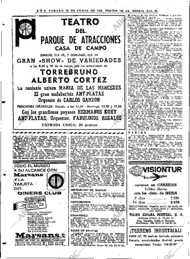 ABC MADRID 28-06-1969 página 98