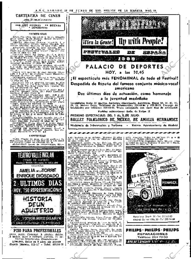 ABC MADRID 28-06-1969 página 99