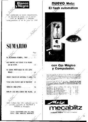 BLANCO Y NEGRO MADRID 28-06-1969 página 111