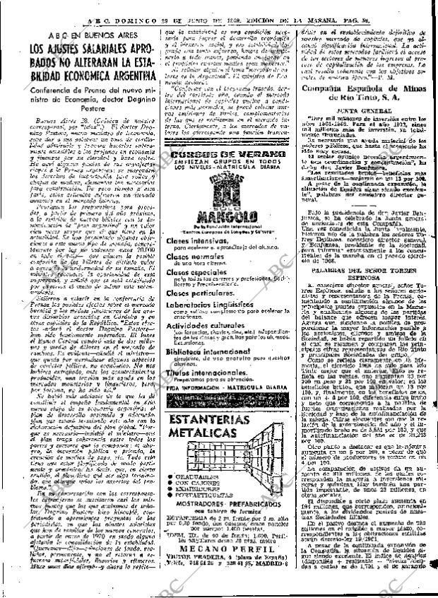 ABC MADRID 29-06-1969 página 59