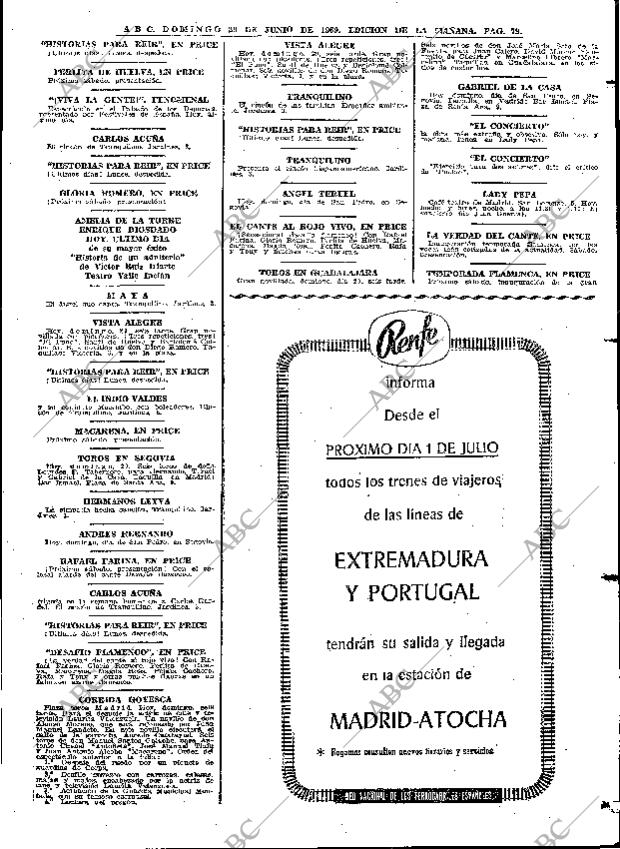 ABC MADRID 29-06-1969 página 79