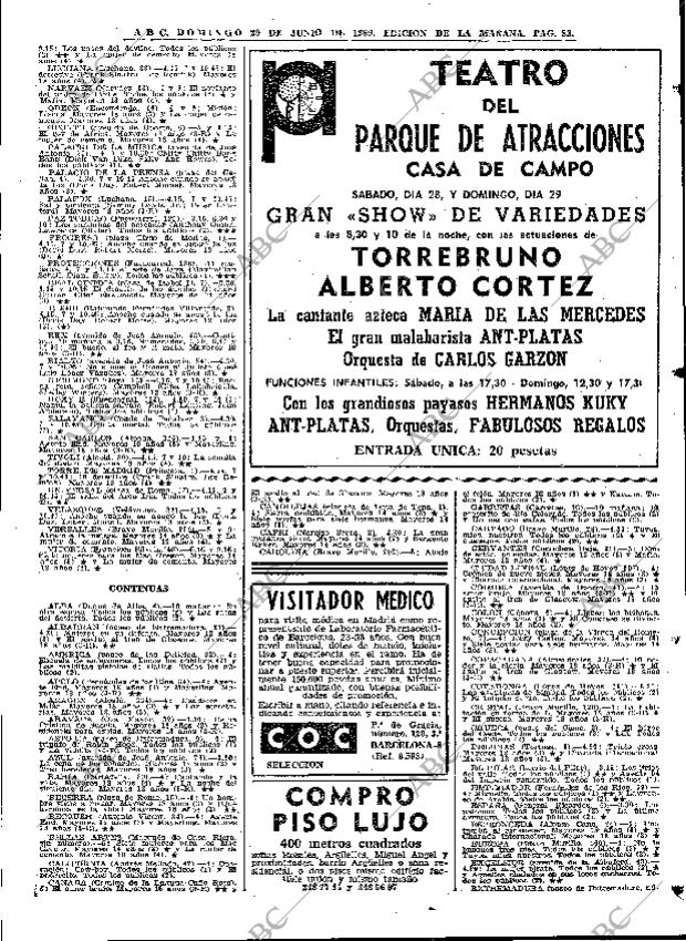 ABC MADRID 29-06-1969 página 83