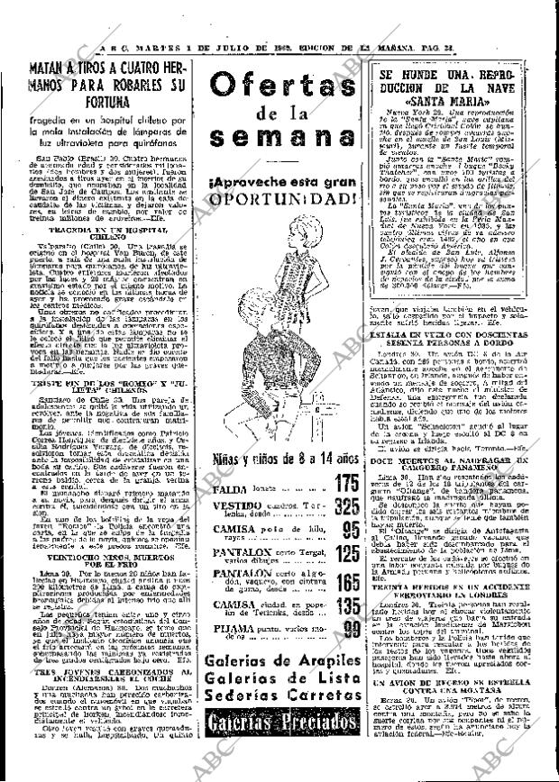 ABC MADRID 01-07-1969 página 38