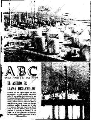 ABC SEVILLA 01-07-1969 página 1