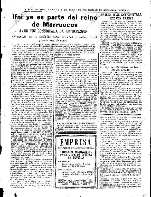 ABC SEVILLA 01-07-1969 página 39