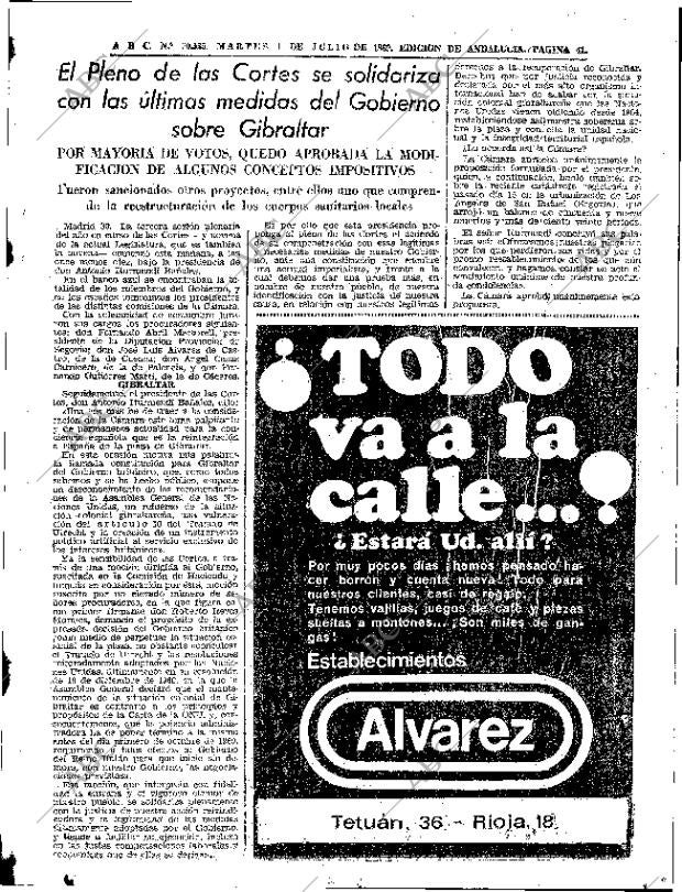 ABC SEVILLA 01-07-1969 página 41
