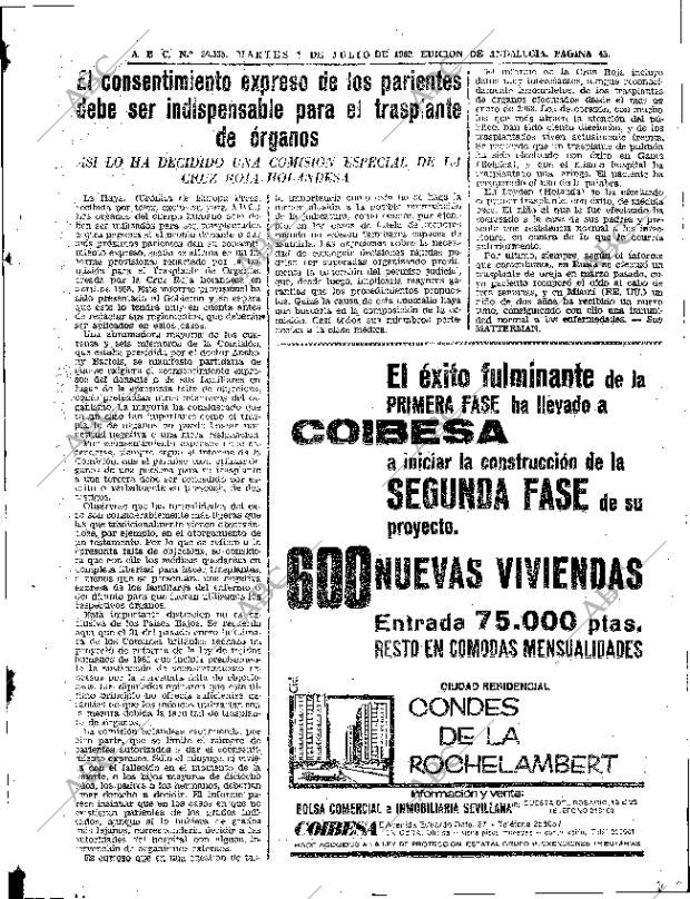 ABC SEVILLA 01-07-1969 página 45