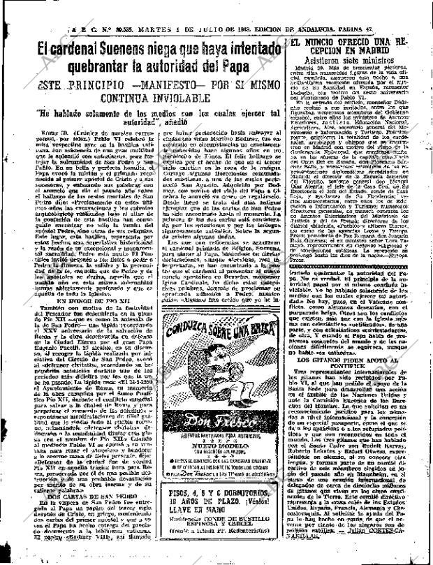 ABC SEVILLA 01-07-1969 página 47