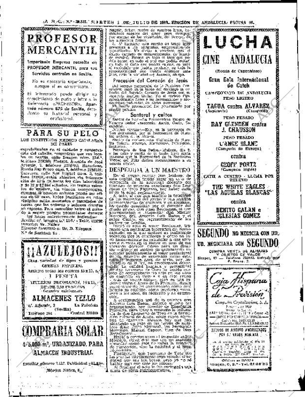ABC SEVILLA 01-07-1969 página 50