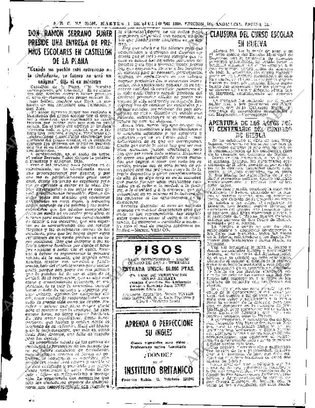 ABC SEVILLA 01-07-1969 página 53