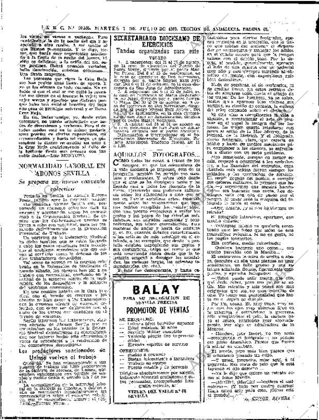 ABC SEVILLA 01-07-1969 página 62