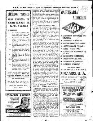 ABC SEVILLA 01-07-1969 página 84