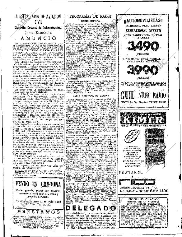 ABC SEVILLA 01-07-1969 página 98