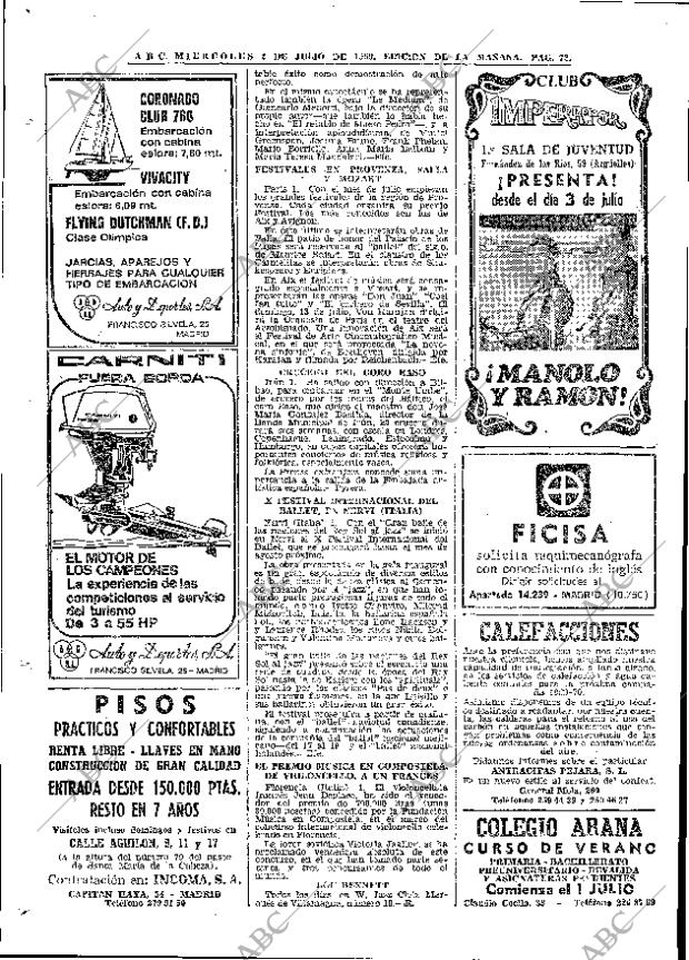 ABC MADRID 02-07-1969 página 72