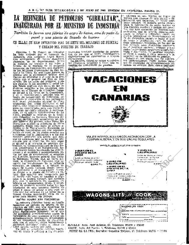 ABC SEVILLA 02-07-1969 página 27