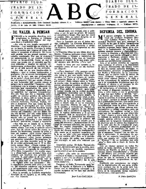 ABC SEVILLA 02-07-1969 página 3