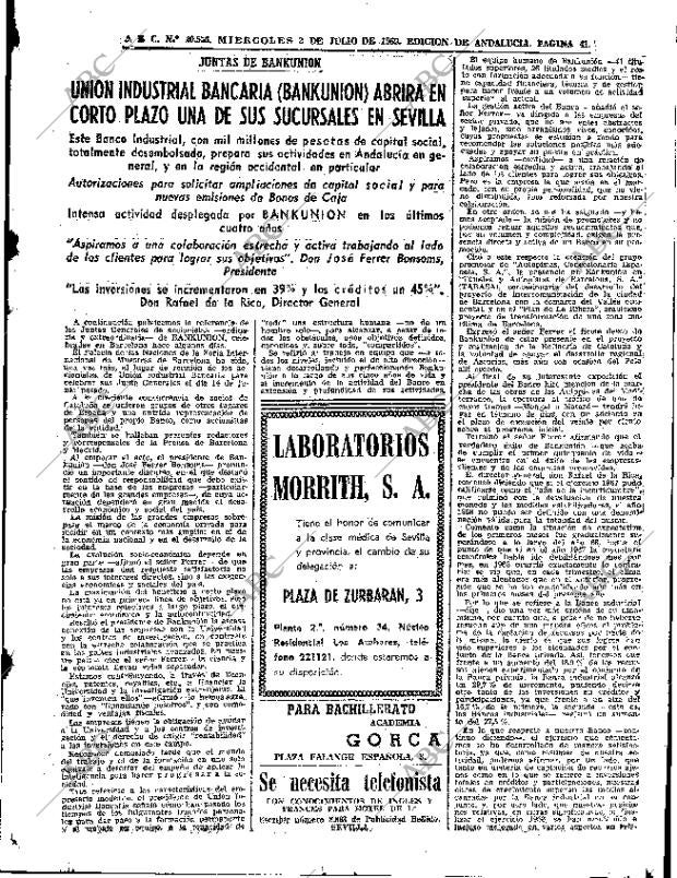 ABC SEVILLA 02-07-1969 página 41
