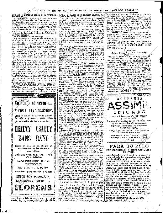 ABC SEVILLA 02-07-1969 página 42