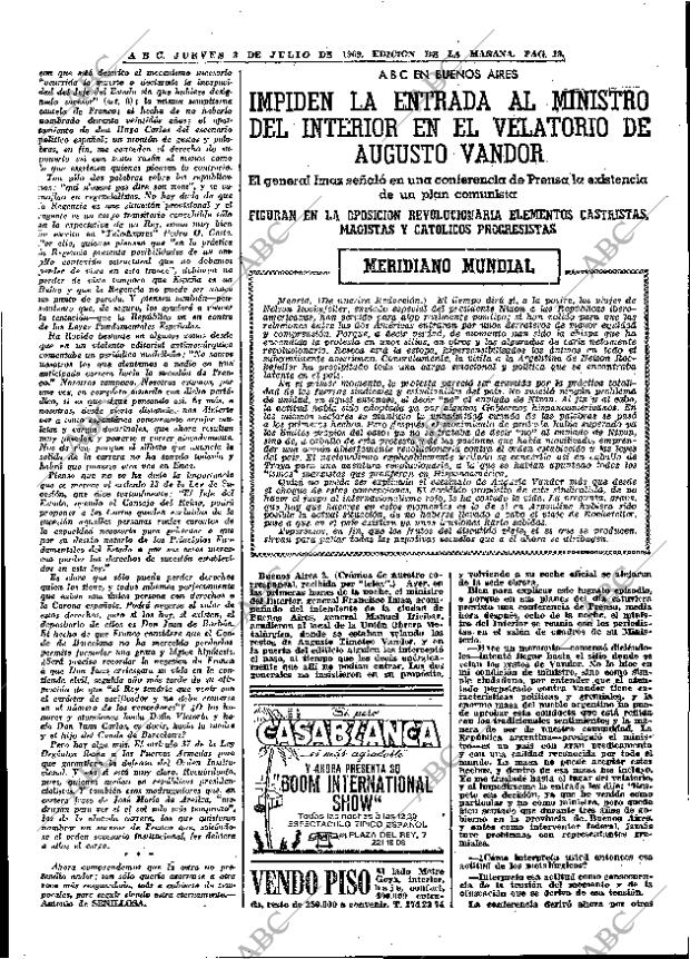 ABC MADRID 03-07-1969 página 19