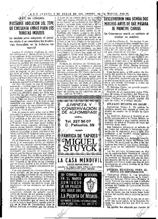 ABC MADRID 03-07-1969 página 23