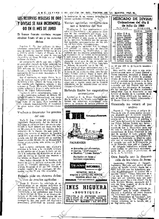 ABC MADRID 03-07-1969 página 61