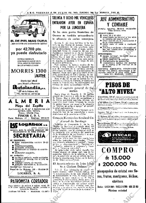 ABC MADRID 04-07-1969 página 42