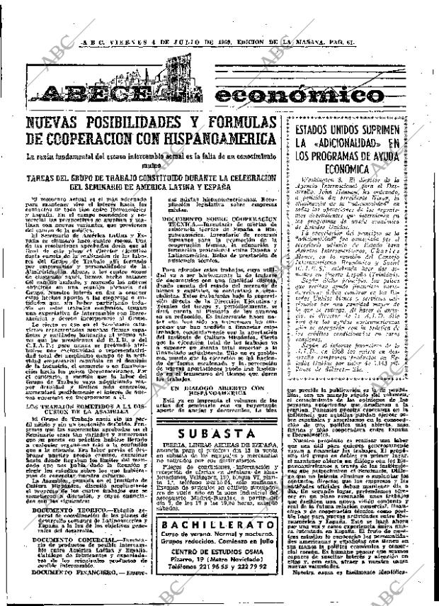 ABC MADRID 04-07-1969 página 61