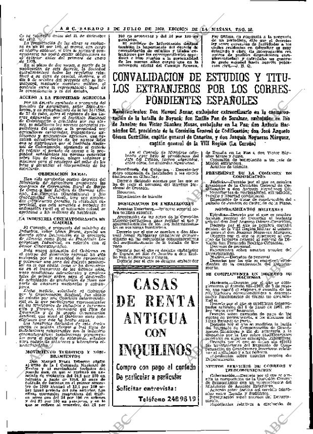 ABC MADRID 05-07-1969 página 28
