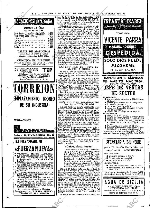 ABC MADRID 05-07-1969 página 86