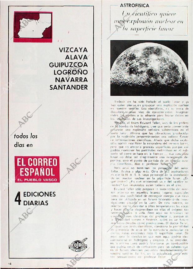 BLANCO Y NEGRO MADRID 05-07-1969 página 18