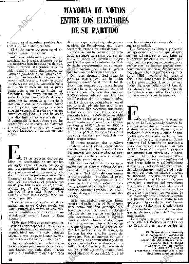 BLANCO Y NEGRO MADRID 05-07-1969 página 62