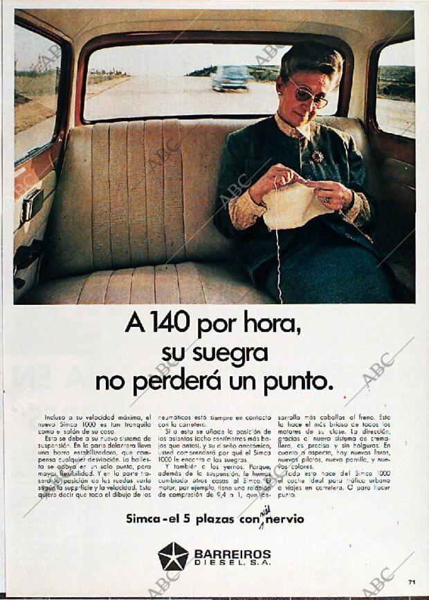 BLANCO Y NEGRO MADRID 05-07-1969 página 71