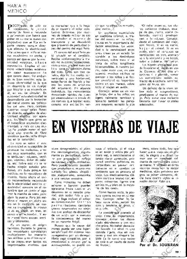 BLANCO Y NEGRO MADRID 05-07-1969 página 79