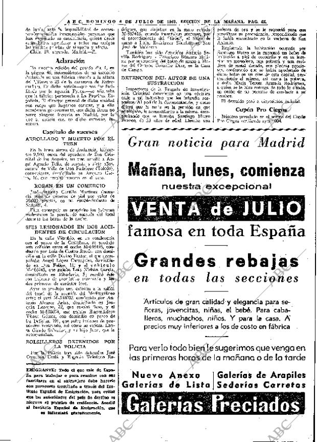 ABC MADRID 06-07-1969 página 45