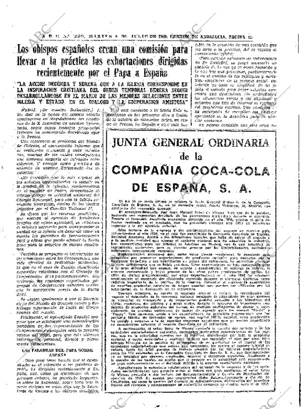 ABC SEVILLA 08-07-1969 página 41