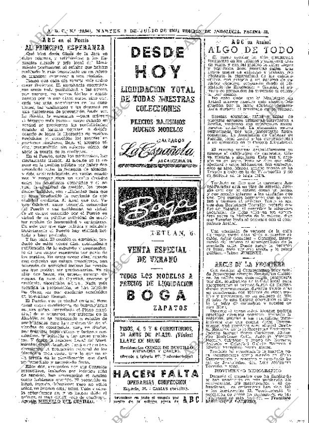 ABC SEVILLA 08-07-1969 página 89