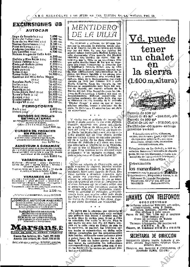 ABC MADRID 09-07-1969 página 50