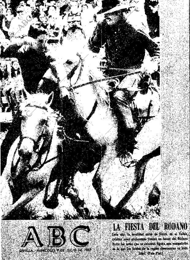 ABC SEVILLA 09-07-1969 página 1