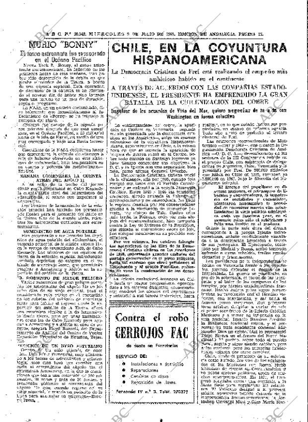 ABC SEVILLA 09-07-1969 página 17