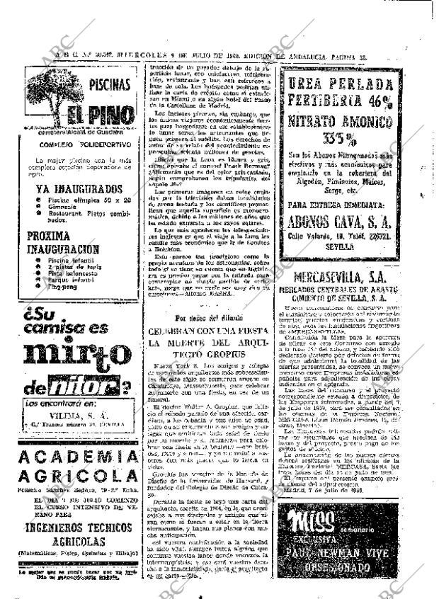 ABC SEVILLA 09-07-1969 página 22