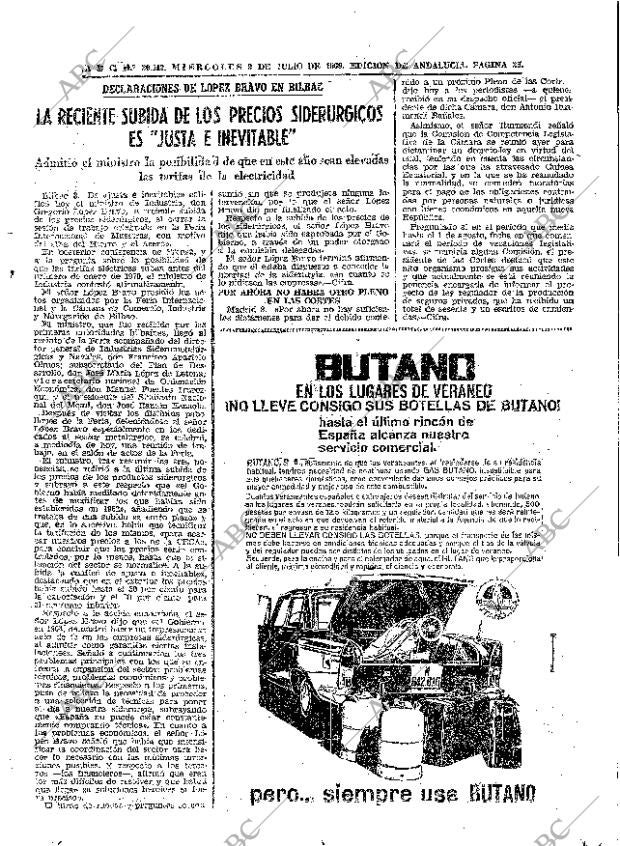 ABC SEVILLA 09-07-1969 página 25