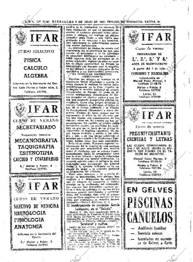 ABC SEVILLA 09-07-1969 página 30