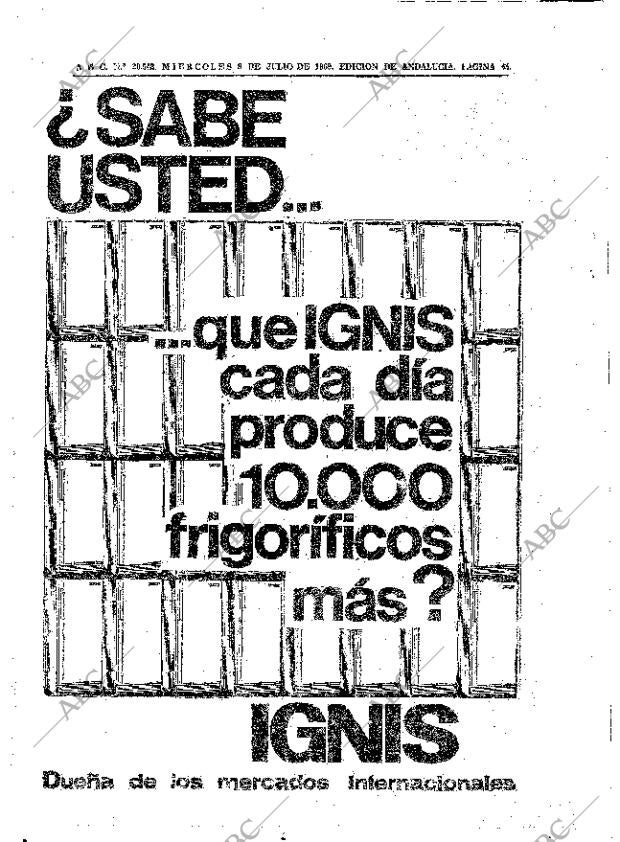 ABC SEVILLA 09-07-1969 página 32