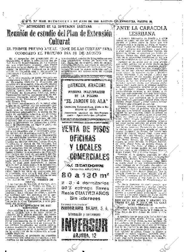 ABC SEVILLA 09-07-1969 página 34