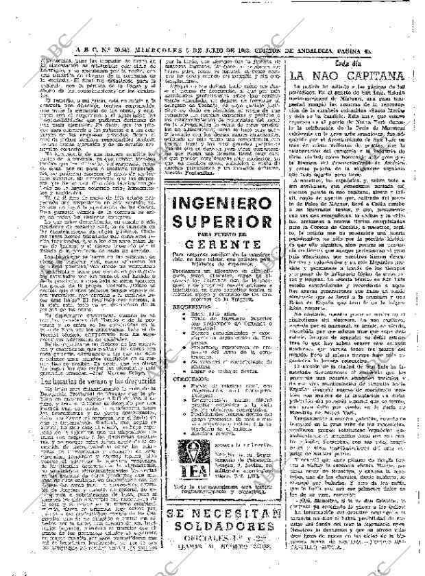 ABC SEVILLA 09-07-1969 página 40