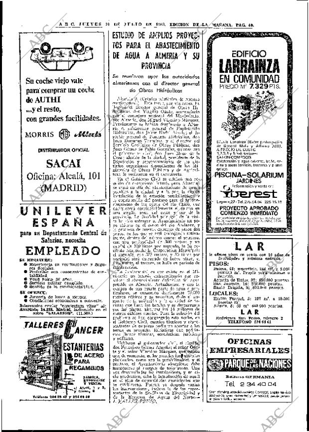 ABC MADRID 10-07-1969 página 40